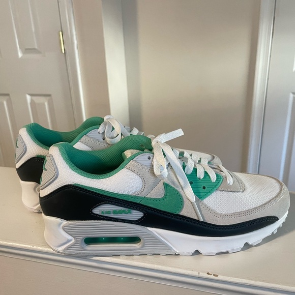 Nike Other - Nike Air Max 90 White Green Sneakers men size 8